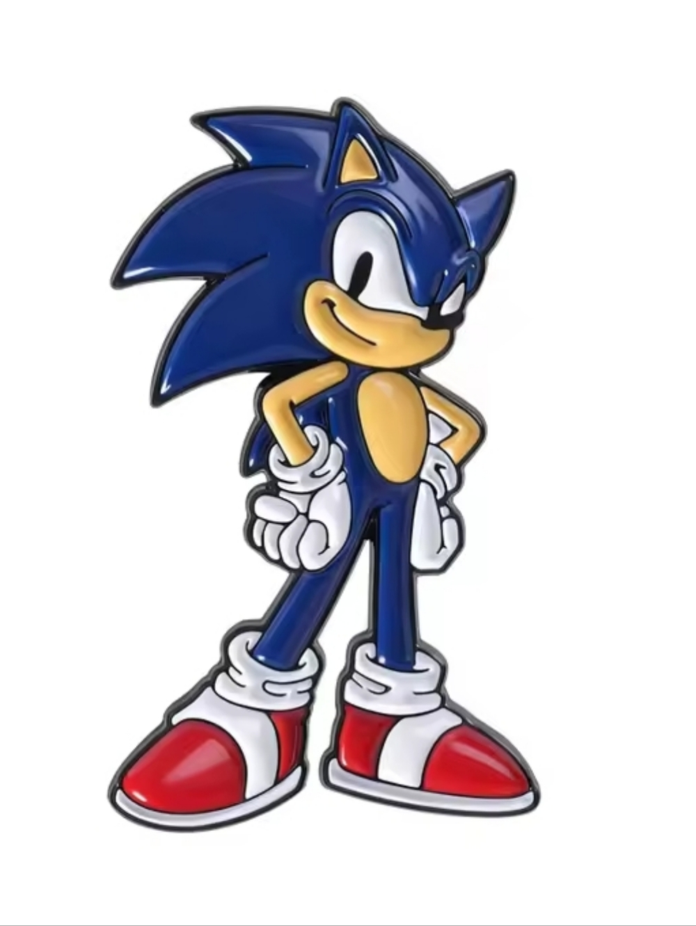 Sonic the Hedgehog Enamel Pin - Blue & Red